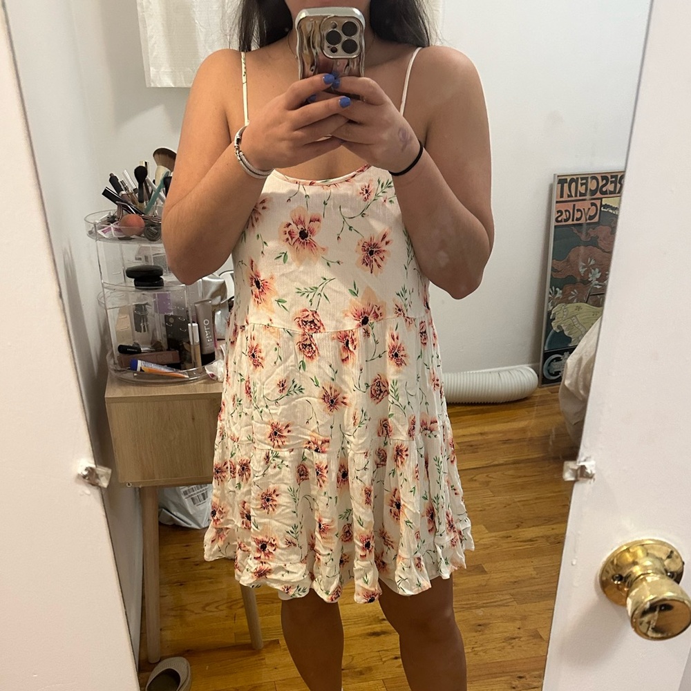 Shift floral dress